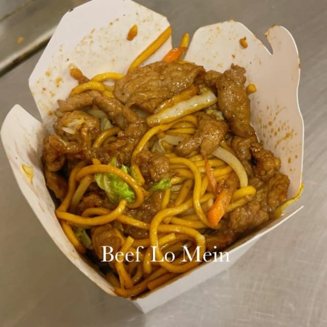 Beef Lo Mein.