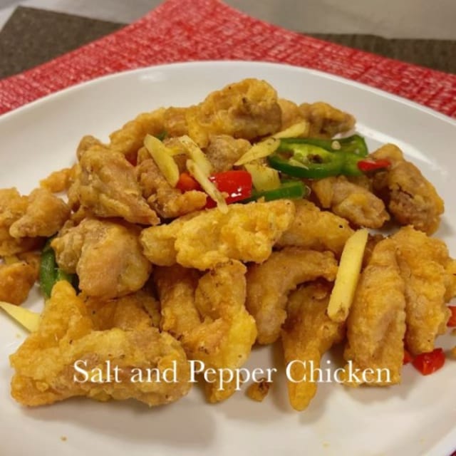 Salt & Pepper Chicken.