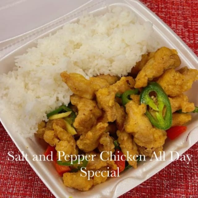 Salt & Pepper Chicken.