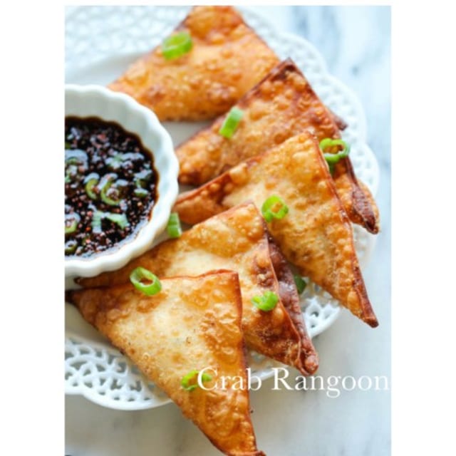 Crab Rangoons.