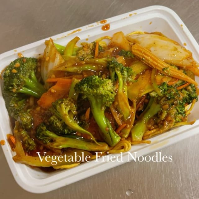 Vegetable Pan Fried Noodles.